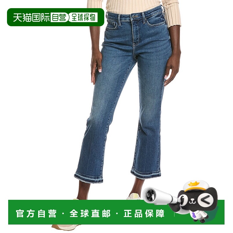 自营NYDJ Billie Rioja Springs High Rise Jean - blue 美国奥莱