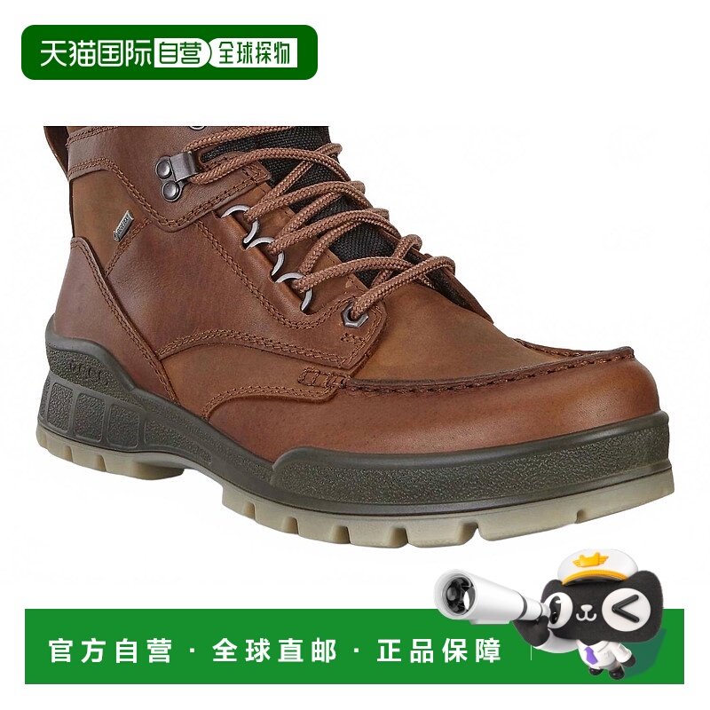 自营eccoMen's Track 25 Mid Hiking Boots In Bison - bison 美