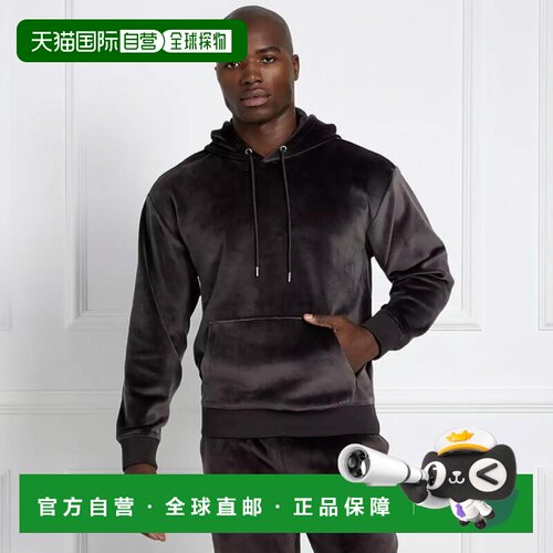1h可退 【美国直邮】guess 男士 帽衫运动夹克衫卫衣