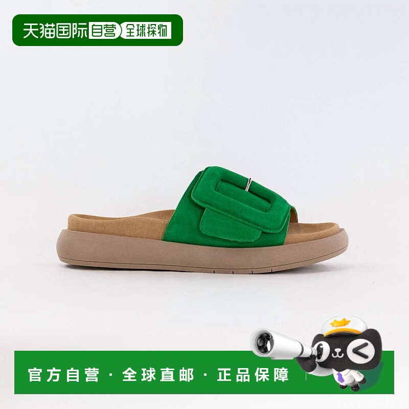 自营gaborWomen's Wrapped Velcro Buckle Slip On Sandal In Ver