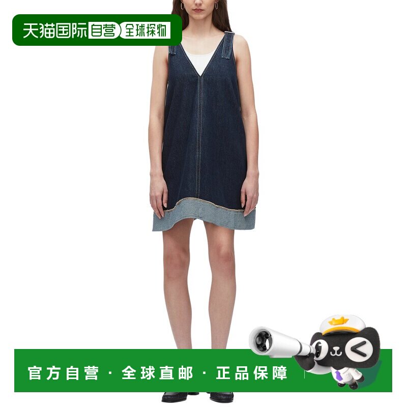 自营3.1 Phillip Lim Trapeze迷你连衣裙-蓝色 美国奥莱直发