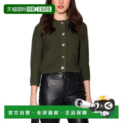 自营Walter Baker Janis Cardigan - Green 开衫美国直发奥莱