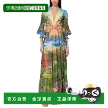 自营alice + olivia Patrica Dress - yellow 美国奥莱直发连衣裙