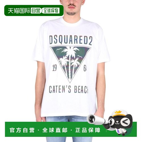 【美国直邮】dsquared2 男士 上装T恤 【付后1h可退】