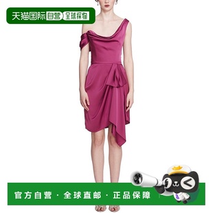 Marchesa 美国奥莱直发新款 Notte 紫色 包臀裙 迷你连衣裙 自营