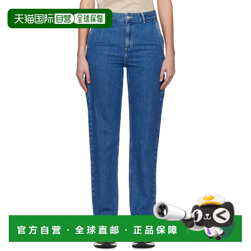 1h可退 香港直邮潮奢 CARHARTT WIP 女士 蓝色 Pierce 牛仔裤 I03