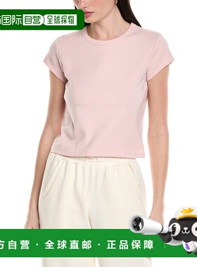 自营Knit Riot Core Rib T-Shirt - pink 美国奥莱直发