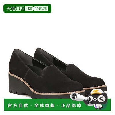 自营Men's Vionic Willa I7294L1001 Loafer  Black Suede Slip O