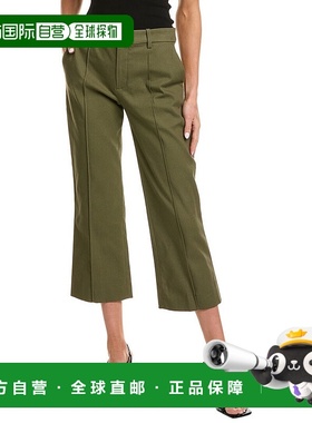 自营 a.l.c.A、L.C.杰伊 潘特-绿色 美国奥莱直发女装西装裤