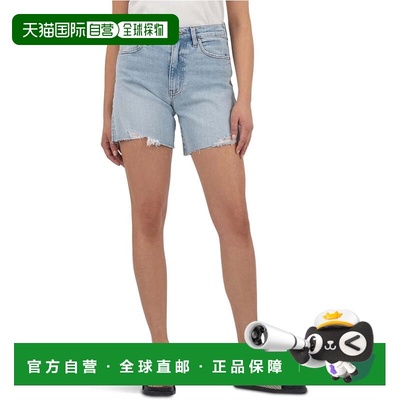 自营KUT from the Kloth Hailey Cut-Off Shorts Women's Blue De