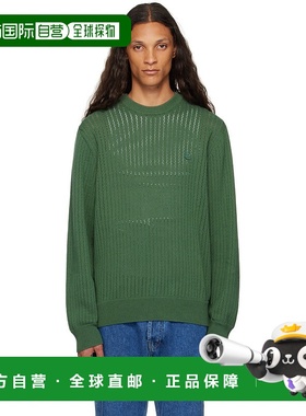 1h可退 香港直邮潮奢 CARHARTT WIP 男士 绿色 Caleb 针织衫 I033