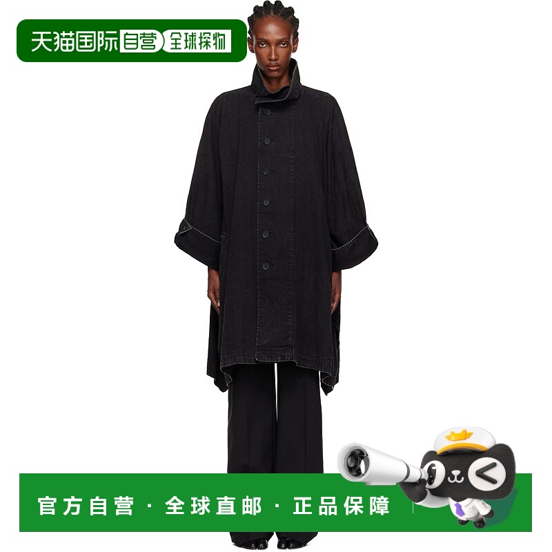 1h可退 香港直邮潮奢 Yohji Yamamoto 山本耀司 女士 黑色 High N