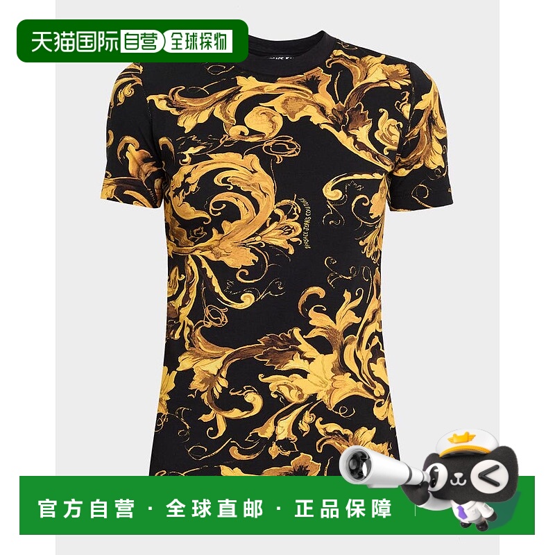 1h可退 【美国直邮】versace/范思哲 女士 上装T恤短袖