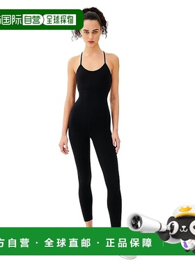 1h可退 香港直邮潮奢 splits59 女士 Airweight 连体裤 black黑色