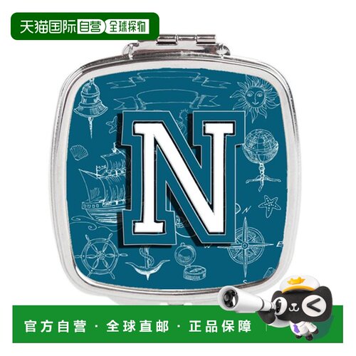 自营Carolines Treasures CJ2014-NSCM 字母 N 海涂鸦首字母正品