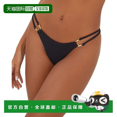 自营ViX Firenze Callie Cheeky Bottom - black 美国奥莱直发