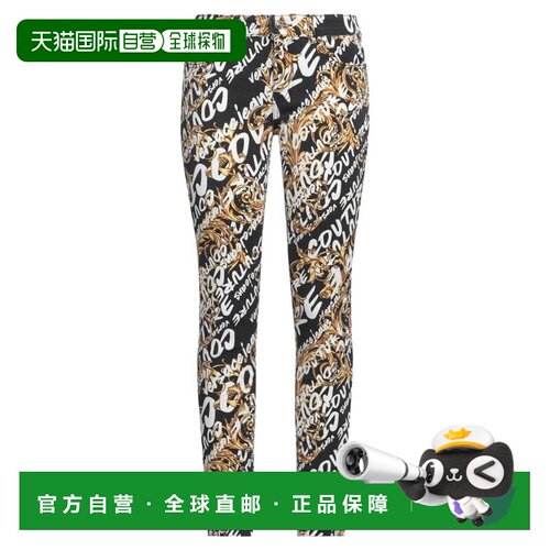 1h可退 【美国直邮】versace/范思哲 女士 牛仔裤直筒裤