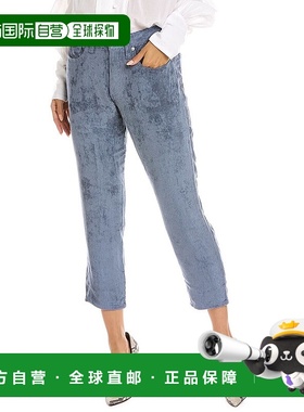 自营 rag & bone Rosa 灯芯绒长裤 - 蓝色 美国奥莱直发休闲裤