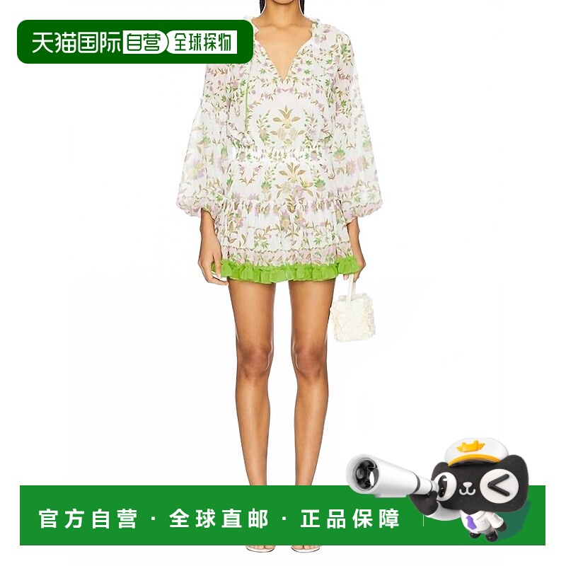 自营misa los angelesElisabetta迷你连衣裙在秘密花园-秘密花园