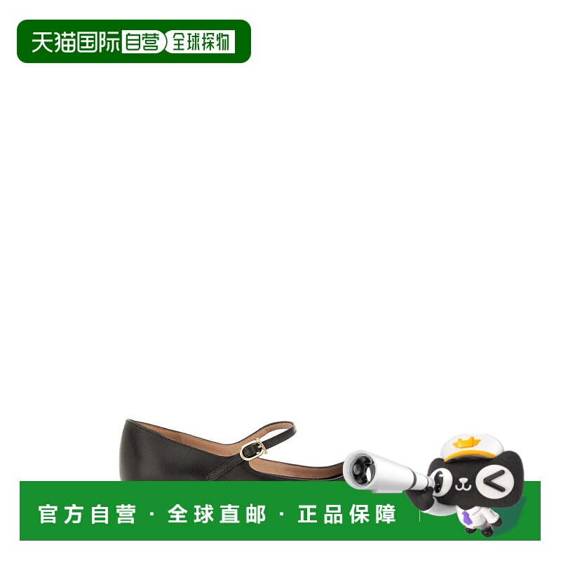 自营salvatore ferragamo玛丽 简 马克西 甘西尼“鞋-黑色 美国奥