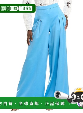 自营Oscar de la Renta Wool Pant - blue 美国奥莱直发裤子