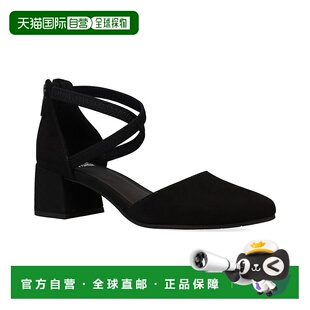自营 EILEEN FISHER威尼斯皮革泵-黑色 美国凉鞋单鞋女鞋直发奥莱