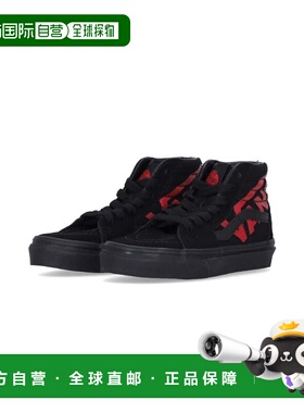 自营Vans SK8-Hi VN000D5FY091 Sneakers Kids Black Red High To