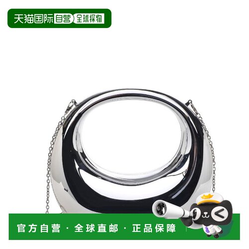 自营Urban Expressions贝丝晚装手拿包-银色 美国奥莱直发手提包