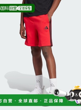 自营Men's adidas Z.N.E. Shorts - pure ruby / black 美国奥莱