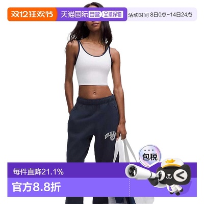 加拿大直邮lululemon露露乐蒙Scuba女时尚宽松显瘦休闲裤