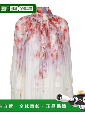 自营Zimmermann Crush Smock Blouse - scarlet floral 美国奥莱