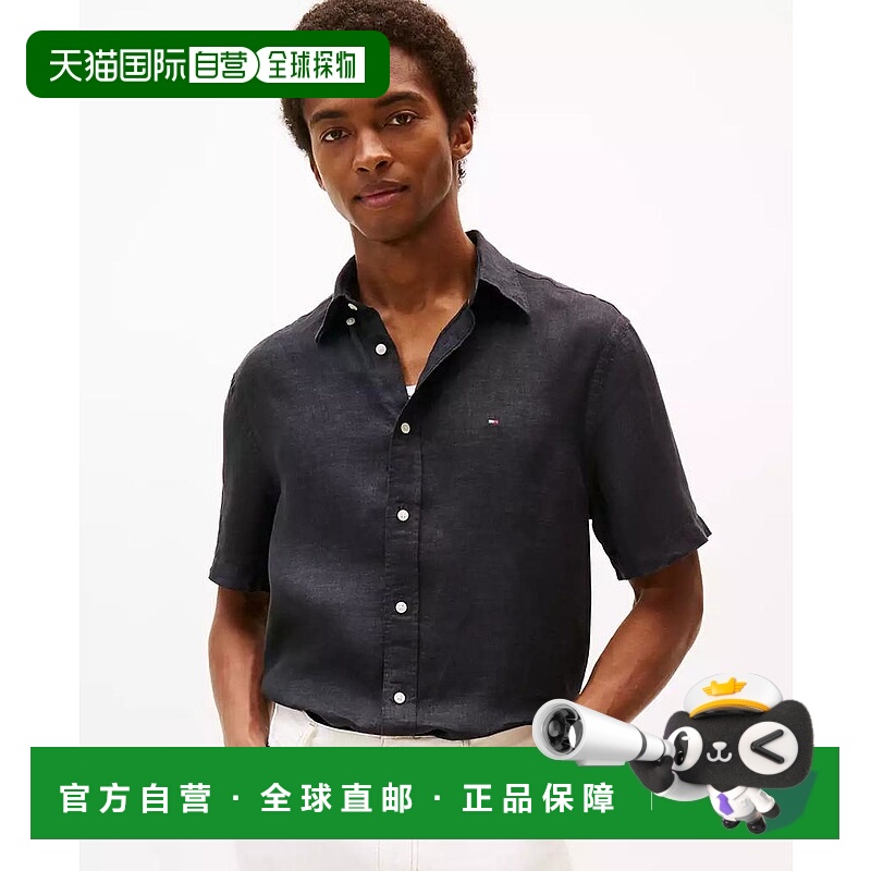 1h可退 【美国直邮】tommy hilfiger 男士 衬衫