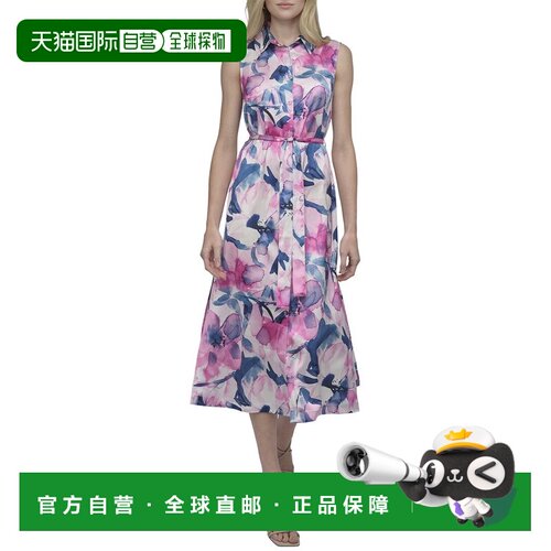 自营DKNY Shirt Dress - blue 美国奥莱直发