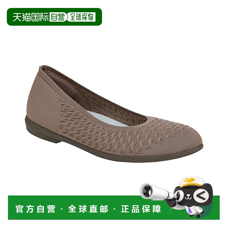 自营 Bzees Khloe Flat - 棕色 美国奥莱直发新款女鞋单鞋一脚蹬