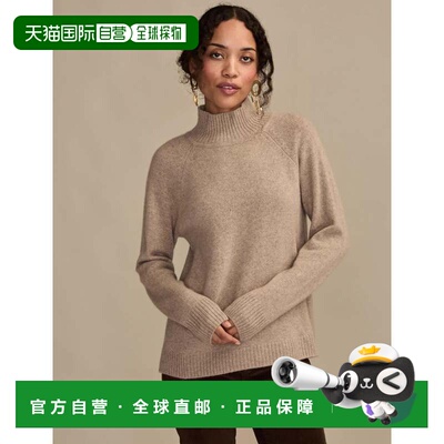 自营lucky brandLucky品牌女款仿羊绒毛衣-toast 美国奥莱直发