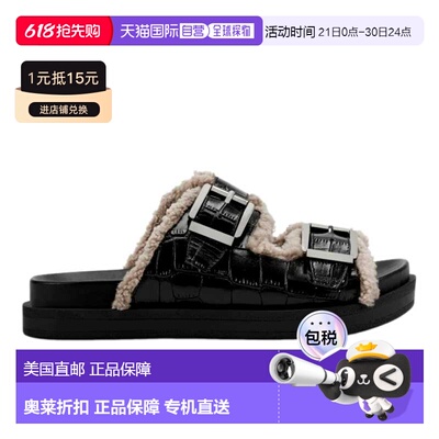 自营Aerosoles Olivia Black Croco  OLIVIA-715 Women's - black