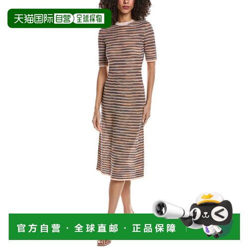 自营Missoni Wool-Blend Dress - orange 美国奥莱直发