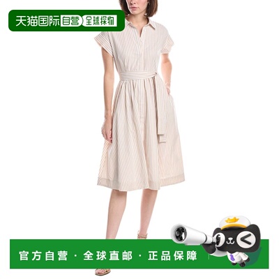 自营Nanette Nanette Lepore Stripe Maxi Dress - white 美国奥