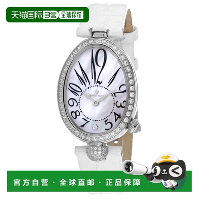 自营Christian Van Sant Women's Florentine White Oval 34mm -
