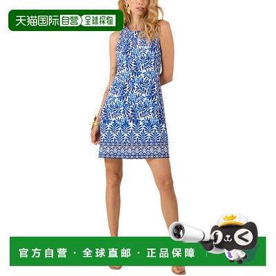 自营Hale Bob Rosa Mini Dress - Blue 连衣裙美国直发奥莱吊带