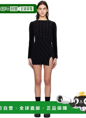 1h可退 香港直邮潮奢 J6 女士 黑色 Backless 连衣裙 J6F2WD14AP