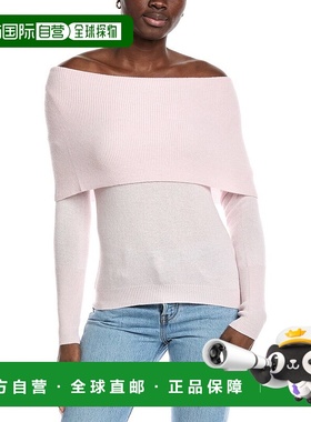 自营 autumn cashmereAngelina秋季羊绒混纺毛衣-粉红色 美国奥莱