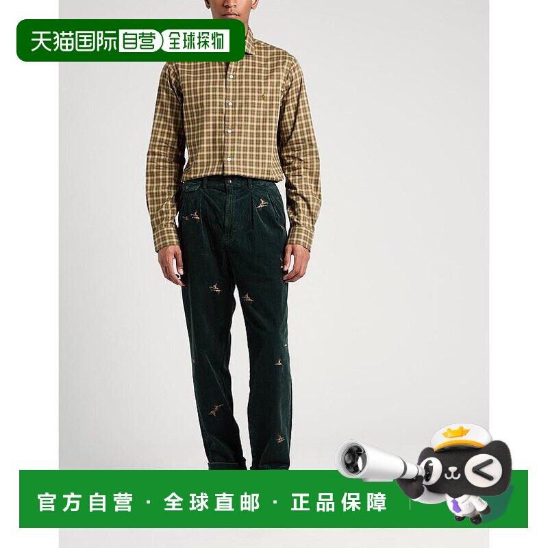 1h可退 【美国直邮】ralph lauren 男士 衬衫格子衣服长袖潮流时