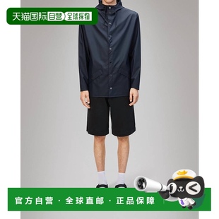 美国奥莱直发 海军蓝 自营 rains海军蓝长夹克
