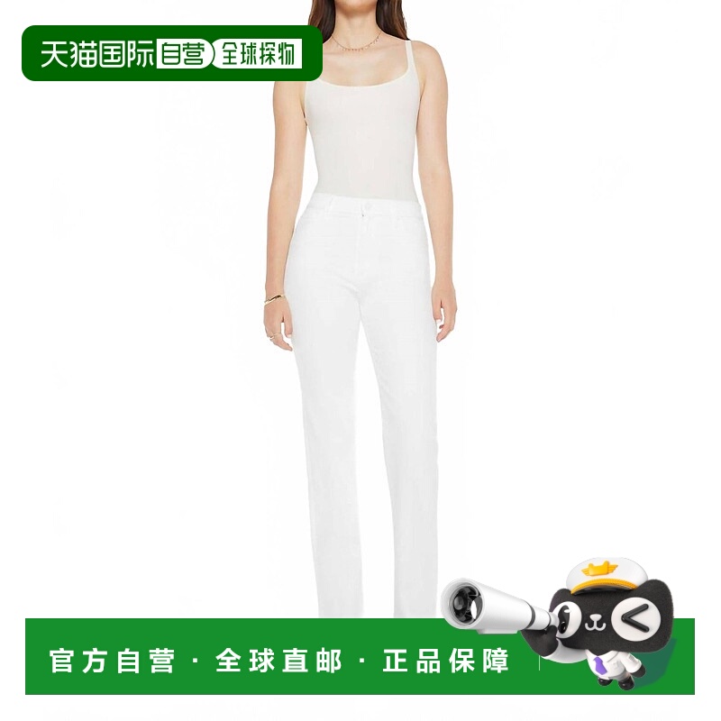 自营motherKick It Straight Leg Jeans In Fairest Of Them All