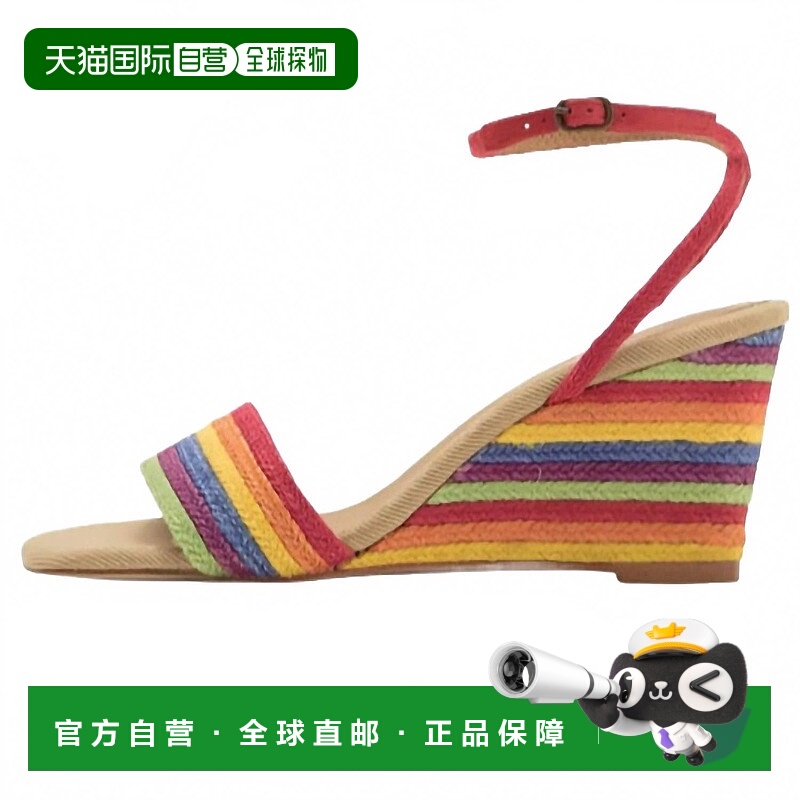 自营jeffrey campbellWomen's Sailboat Wedge Sandals In Colorf