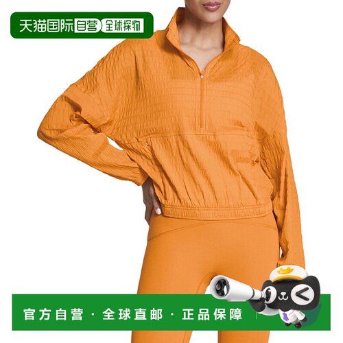 自营SPANX Get Moving Woven Jacket - denim 美国奥莱直发