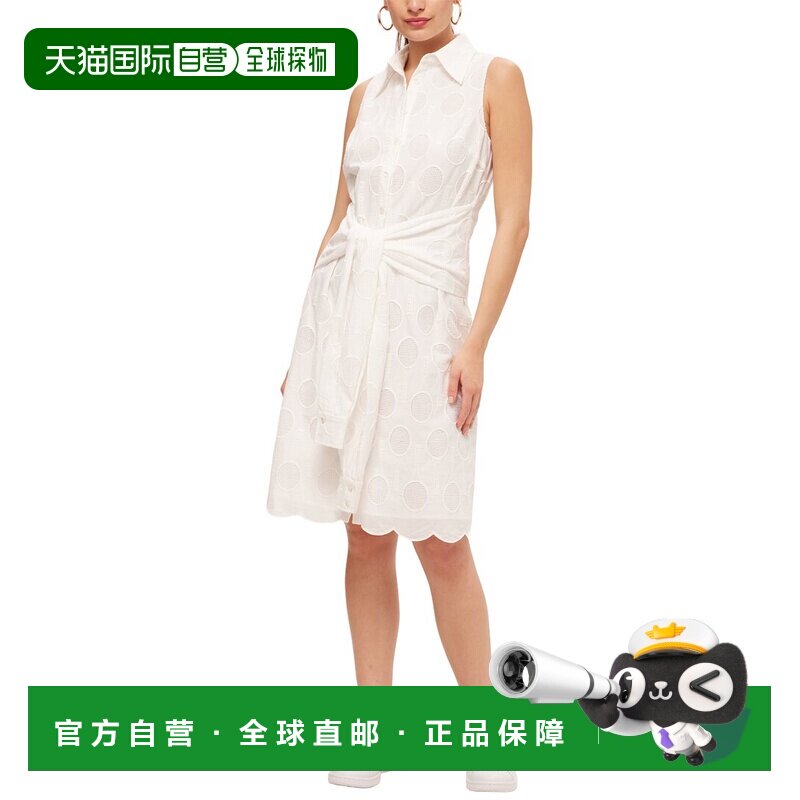 自营Trina Turk Rally Midi Dress - white 美国奥莱直发