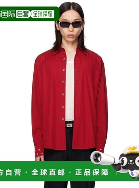 1h可退 香港直邮潮奢 Our Legacy 男士 红色 Above 衬衫 M4252AL