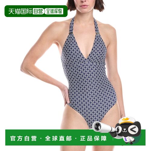 自营Melissa Odabash Rimini Excl One-Piece - blue 美国奥莱直